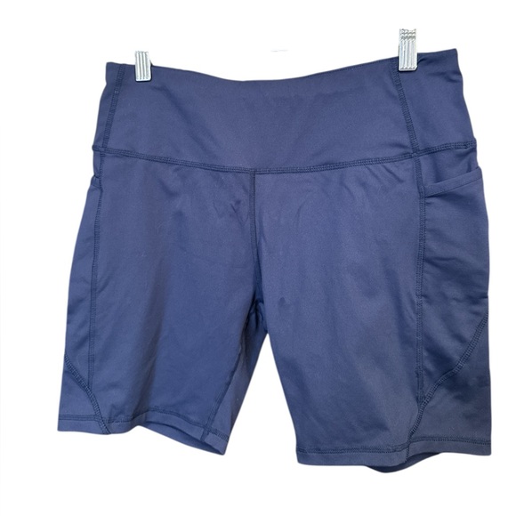 Avia Pants - Avia Women's Dark Blue Bike Shorts